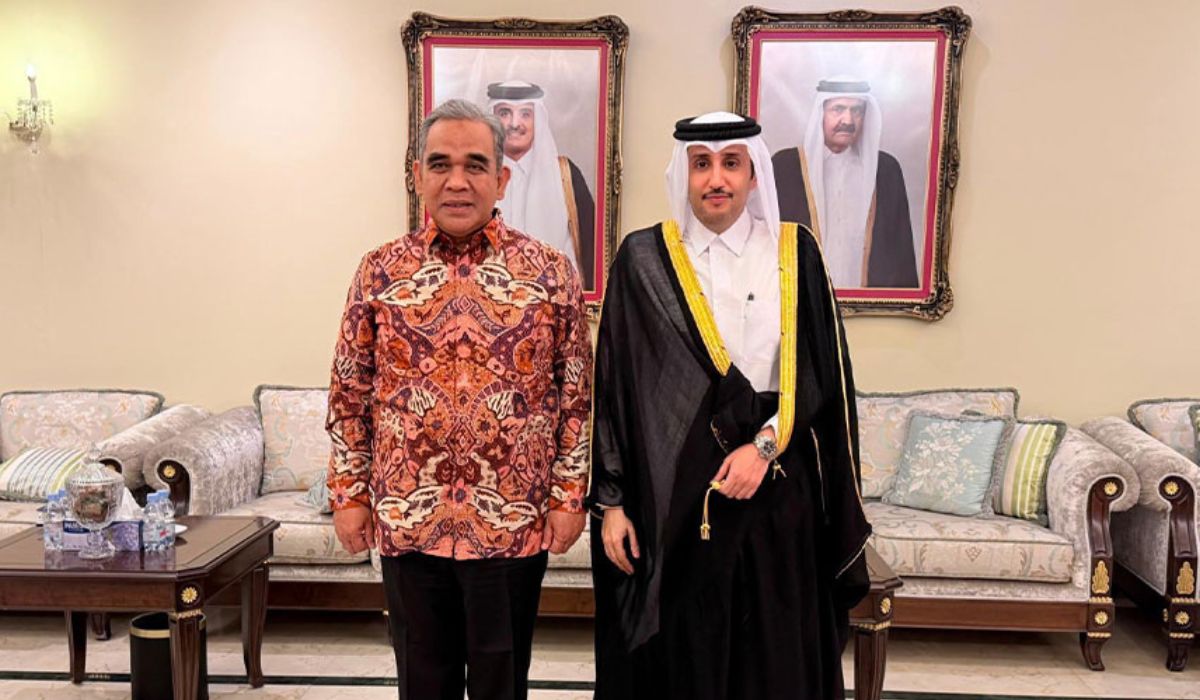 Indonesian People’s Consultative Assembly Speaker Meets Qatar’s Ambassador
